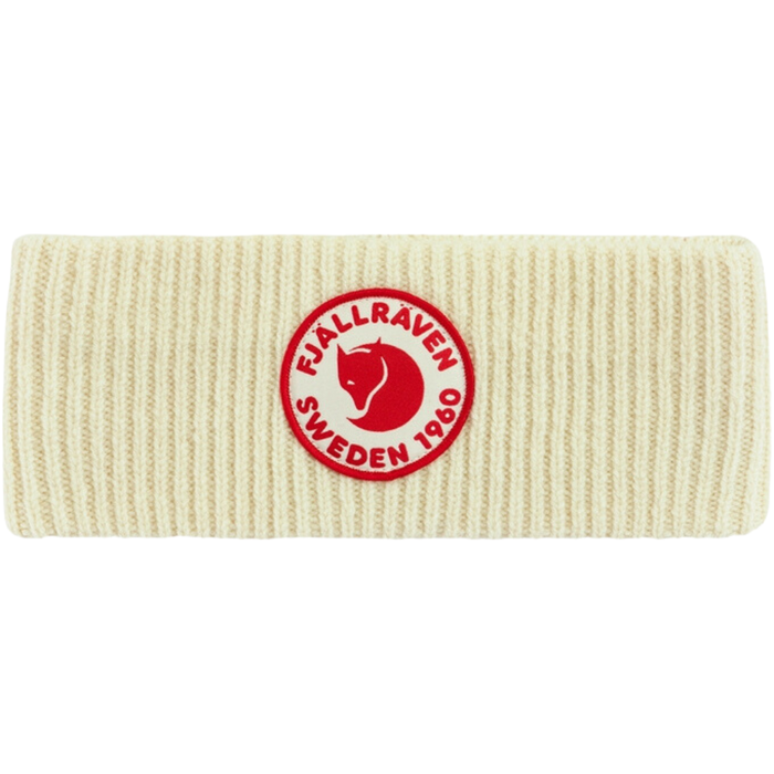 Fjällräven - 1960 Logo Headband - Chalk White - Stirnband 