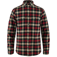 Fjällräven - Skog Shirt M - Dark Navy-Red - Langarmhemd