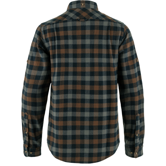 Fjällräven - Skog Shirt M - Dark Navy-Dark Oak - Langarmhemd