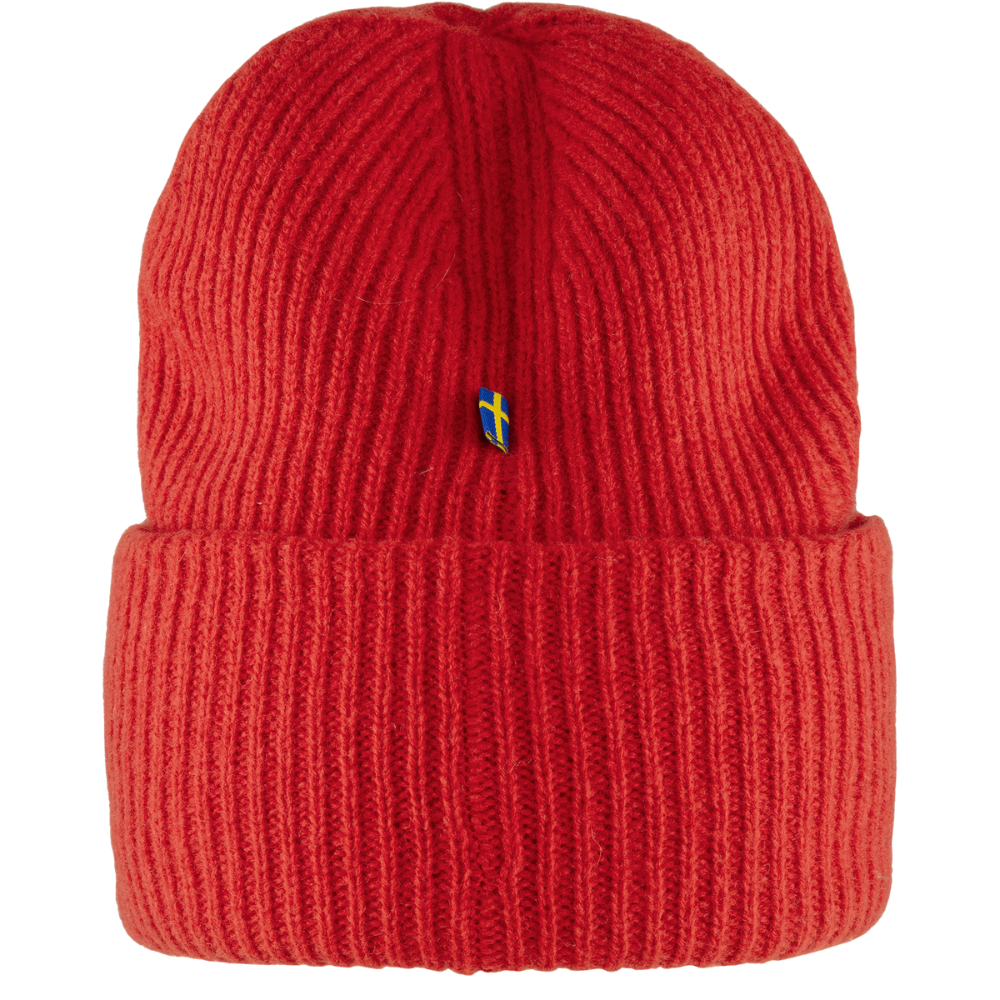 Fjällräven - 1960 Logo Hat - TRUE RED - Beanie