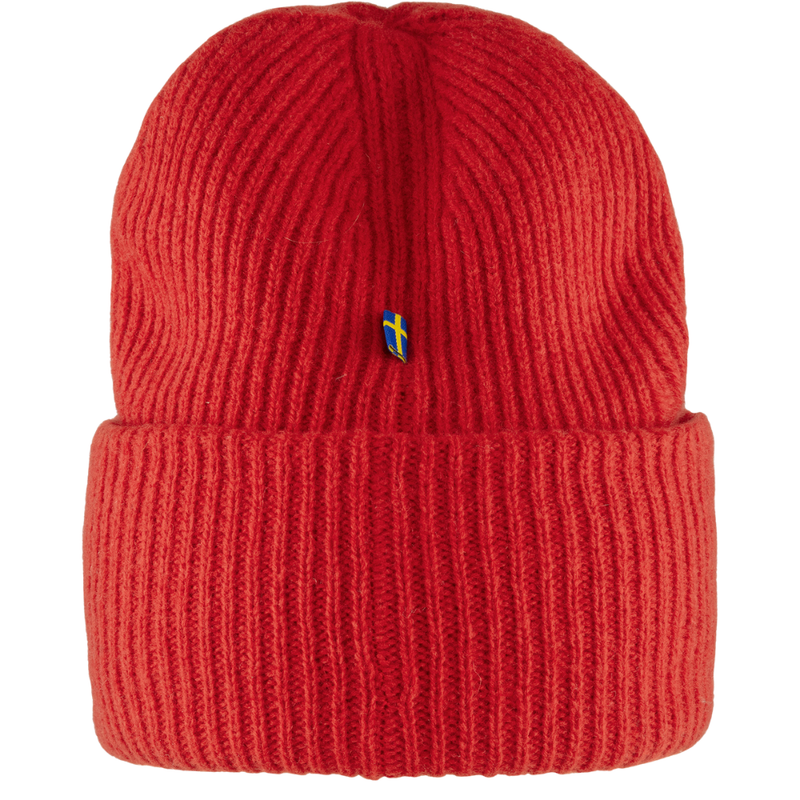 Fjällräven - 1960 Logo Hat - TRUE RED - Beanie