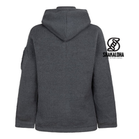 Shakaloha - M Montana ZH - DyedCharcoal - Zip Hoodie