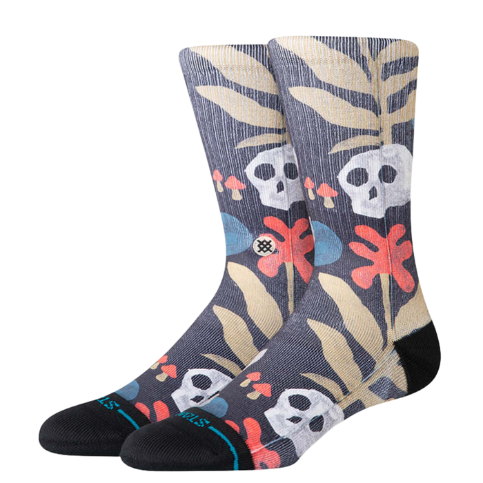 Stance - Tropiskull Crew - BLACK - Socken