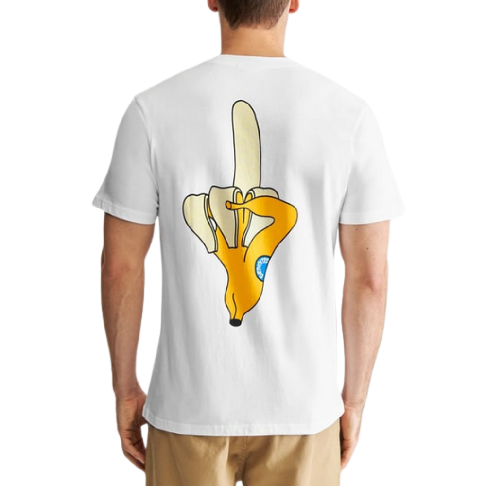Dedicated - Stockholm Fuck Bananas - White - T-Shirt