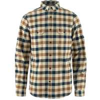 Fjällräven - Skog Shirt M - Fossil-Dark Navy - Langarmhemd 
