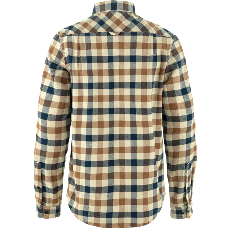 Fjällräven - Skog Shirt M - Fossil-Dark Navy - Langarmhemd 