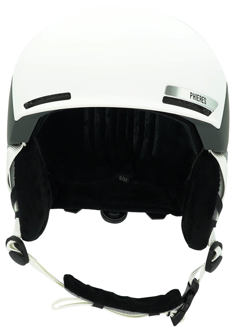 Arkaph - Phieres - White Matt Grey - Snowboard Helm