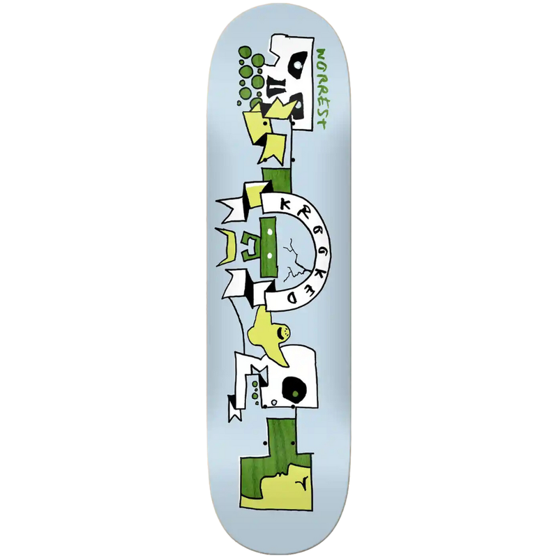 Skateboard deck Styx Tt Worrest Slick 8.38