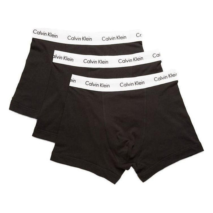 Calvin Klein - 3P Trunk - Boxer Short - Black
