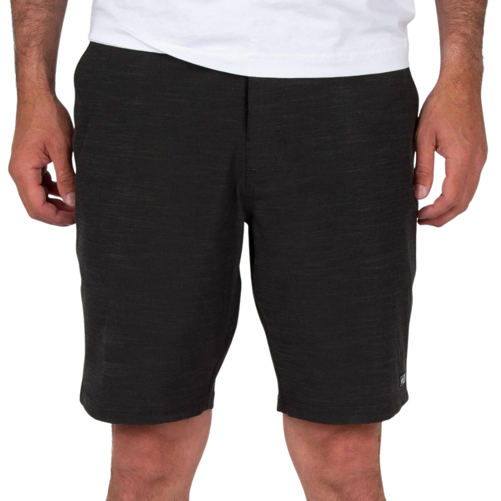 DRIFTER 2 HYBRID ELASTIC-Salty Crew-Charcoal-Shorts