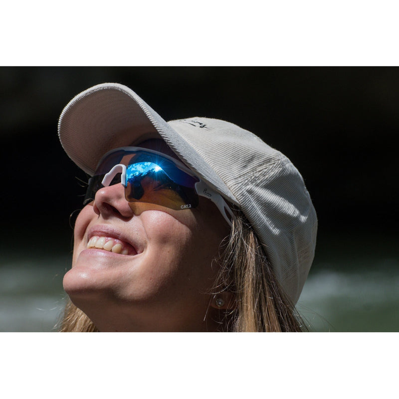 Samuraiph - Phieres - Matt Wht/Ice Blue - Technische Sonnenbrille