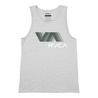 VA RVCA BLUR TANK TOP - RVCA - ATHLETIC HEATHER - TANK TOP