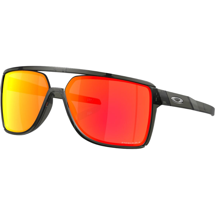 Castel Sonnenbrille - OAKLEY - MATTE GREY SMOKE - PRIZM RUBY - SONNENBRILLE
