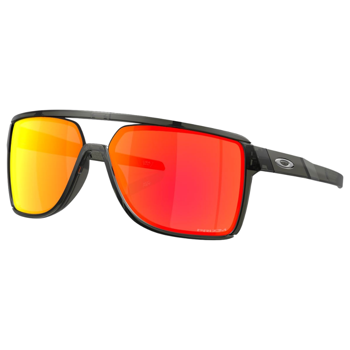 Castel Sonnenbrille - OAKLEY - MATTE GREY SMOKE - PRIZM RUBY - SONNENBRILLE
