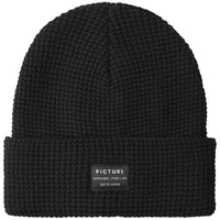 York Beanie - Picture - A Black