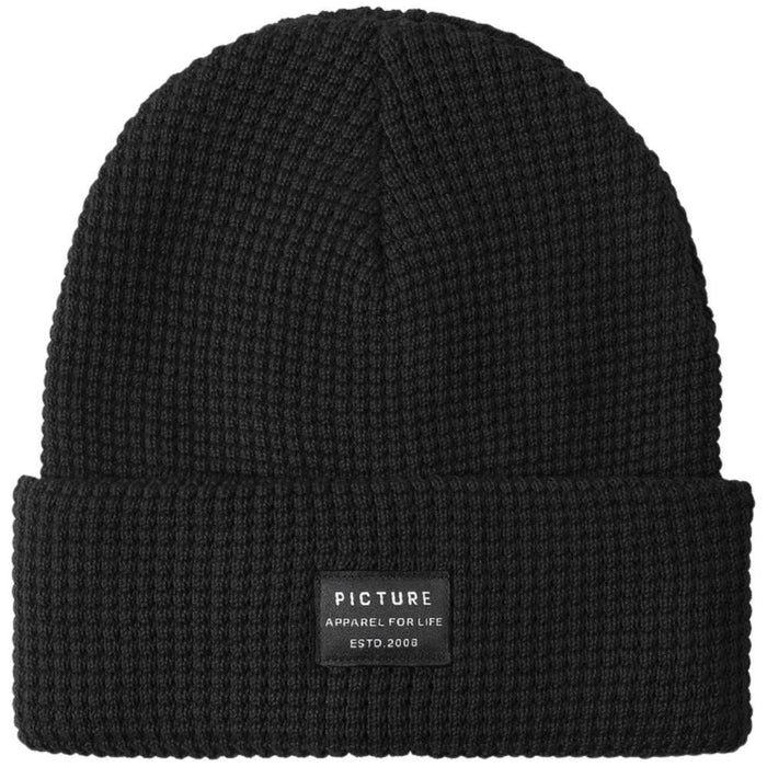 York Beanie - Picture - A Black