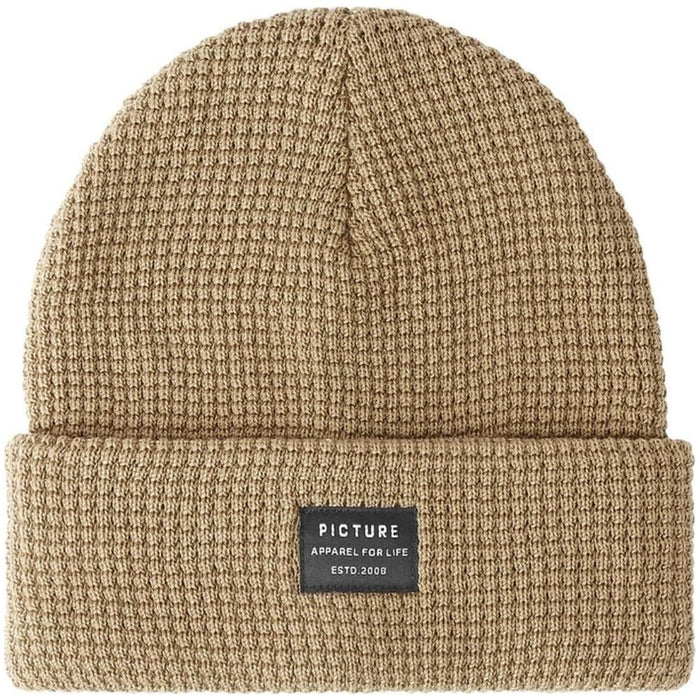 York Beanie - Picture - F Dark Stone