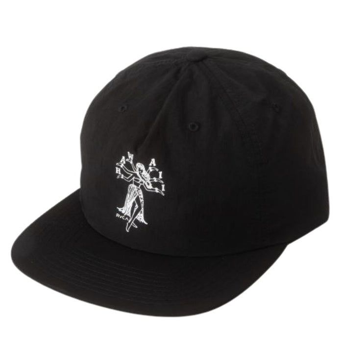 HULA HANDS SNAPBACK - RVCA - BLACK - SNAPBACK