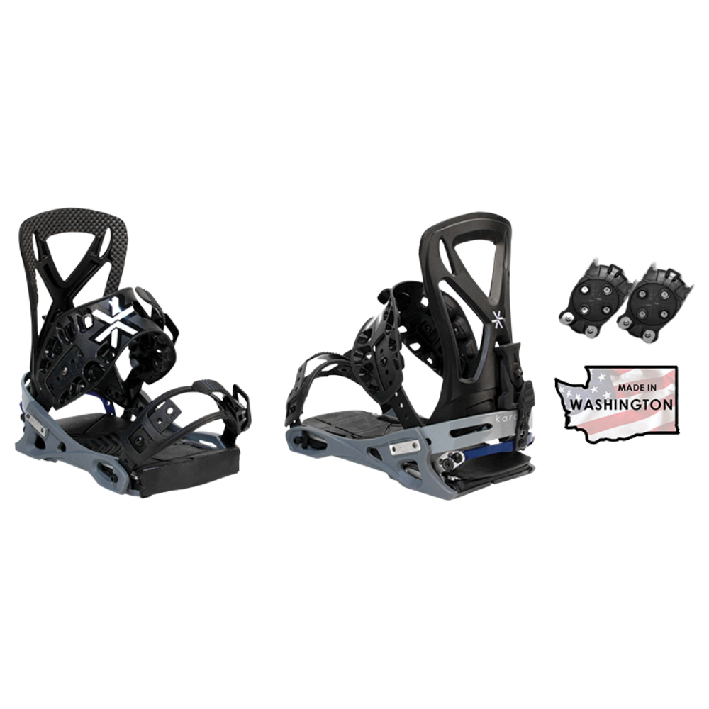 Wayfinder + Splitboard Interface - Karakoram -  Black Charcoal - Snowboardbindung