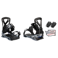 Wayfinder + Splitboard Interface - Karakoram -  Black Charcoal - Snowboardbindung