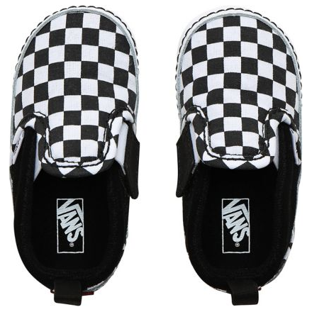 Vans - In Slip On V Crib - Schuhe - Sneakers - Low - Sneaker - (checkerboard) black/tru white