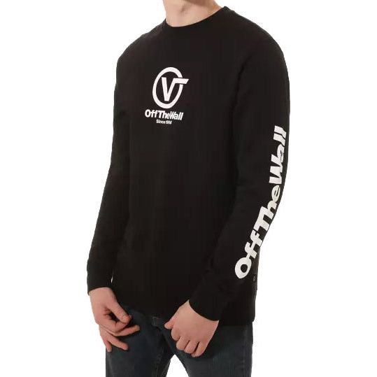 MN DISTORTED PERFORMANCE CREW - Vans - Black - Crew Sweater