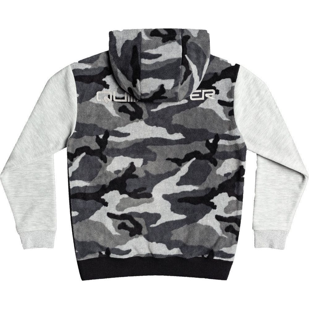 ESSPOLARHODDYTH B OTLR KVJ6 - Quiksilver - BLACK EVERYDAY CAMO - Kapuzenpulli