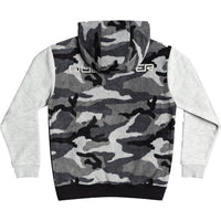 ESSPOLARHODDYTH B OTLR KVJ6 - Quiksilver - BLACK EVERYDAY CAMO - Kapuzenpulli
