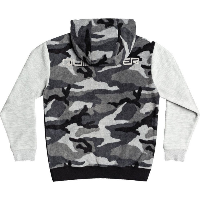 ESSPOLARHODDYTH B OTLR KVJ6 - Quiksilver - BLACK EVERYDAY CAMO - Kapuzenpulli