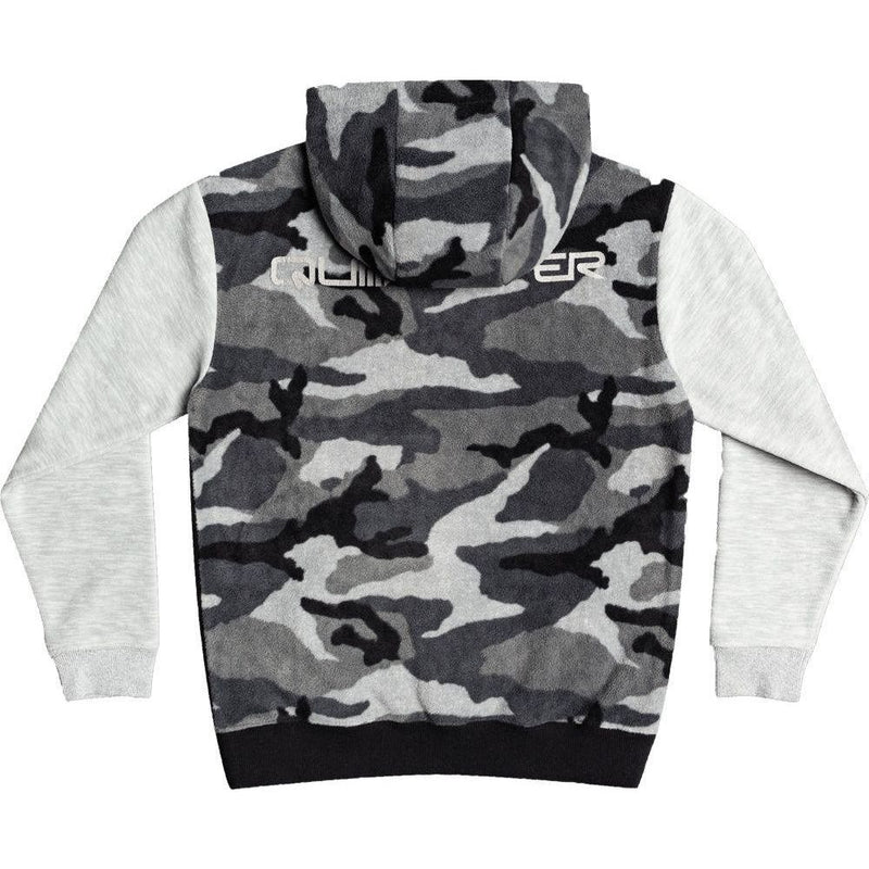 ESSPOLARHODDYTH B OTLR KVJ6 - Quiksilver - BLACK EVERYDAY CAMO - Kapuzenpulli