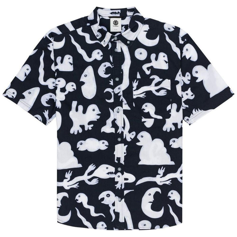 Element - Garden Poplin - creatures - Streetwear - Polos und Hemden - Hemden - Kurzarmhemd	