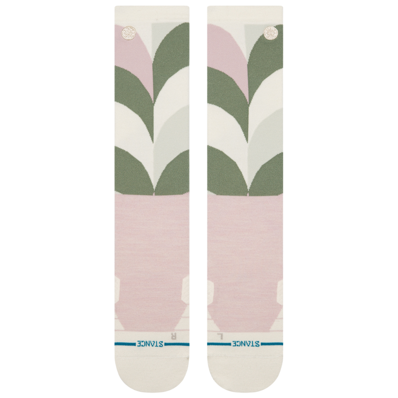 Womens Geo Petals Ul Wool Snow