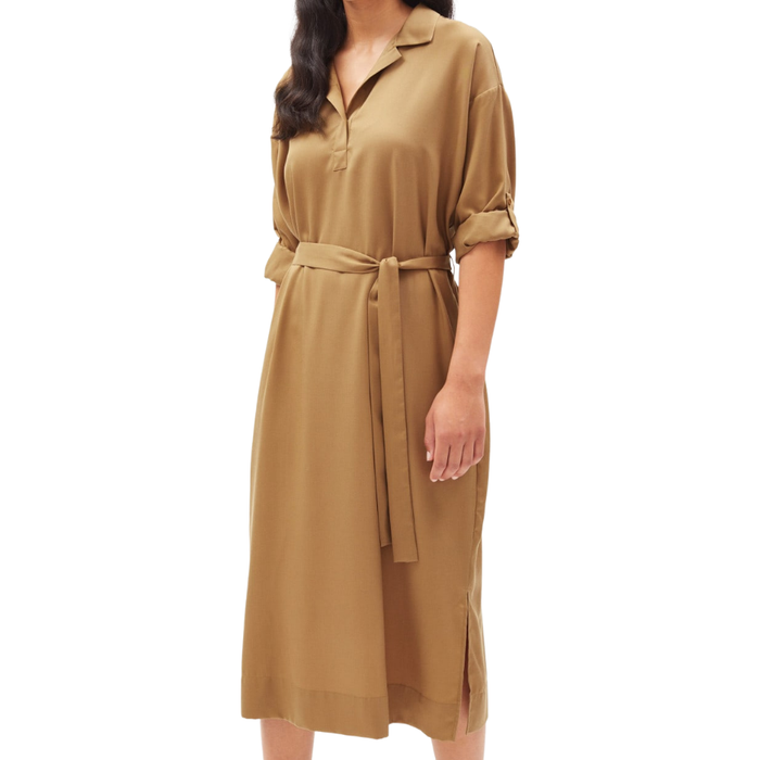 Brisaa - Armed Angeld - Smoky Almond-Kleid Lang 