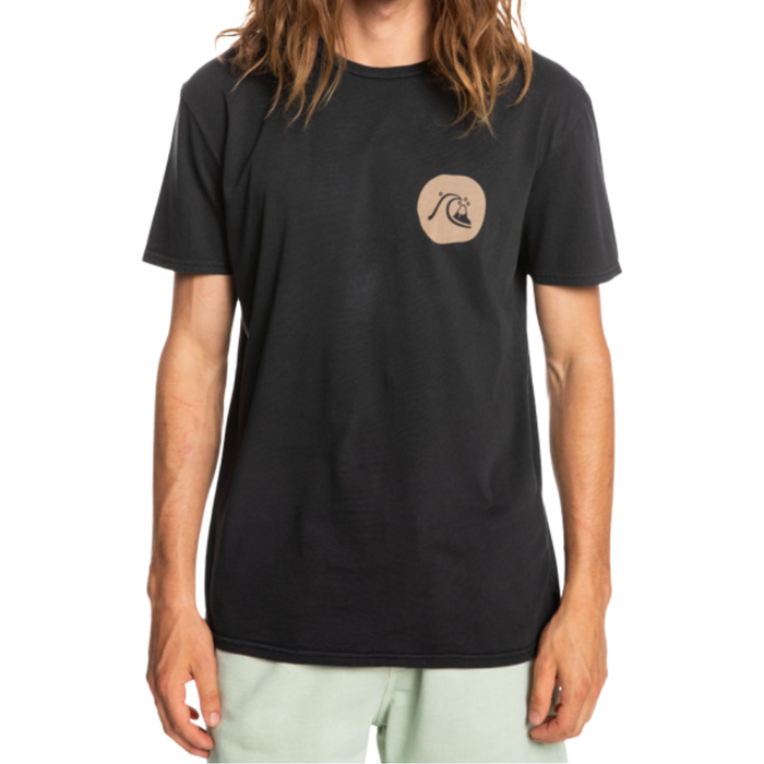 BESTILL M TEES KVJ0 - Quiksilver - Black - T-Shirt