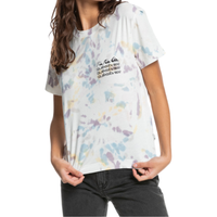 Crop SS tee - Quiksilver - Blue - T-Shirt