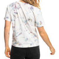 Crop SS tee - Quiksilver - Blue - T-Shirt
