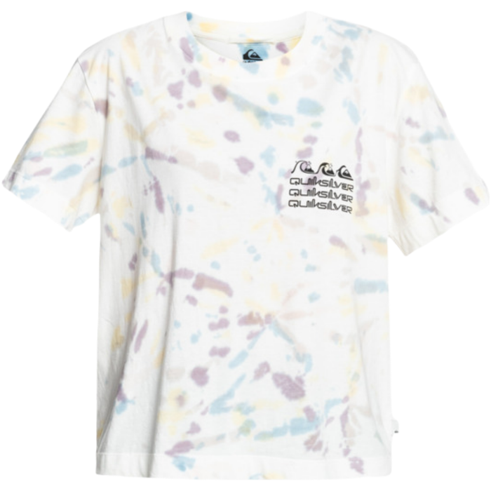 Crop SS tee - Quiksilver - Blue - T-Shirt