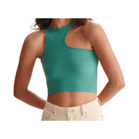 Top - 24Colours - Grün - Crop Top