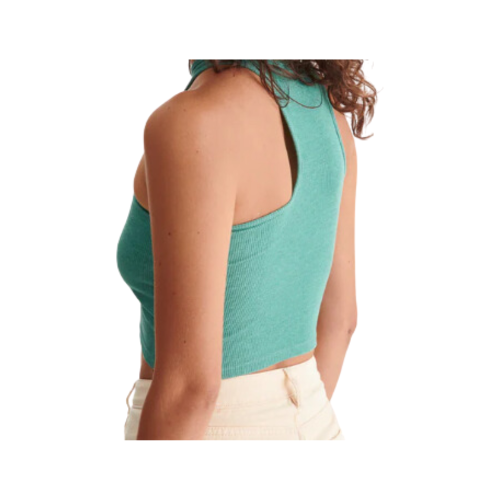 Top - 24Colours - Grün - Crop Top