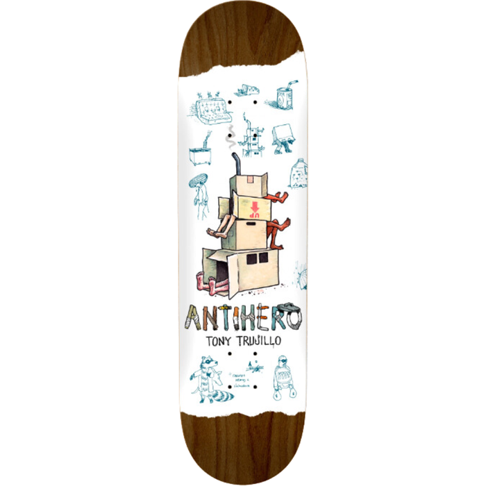 Recycling Trujillo Deck 8.38 - Anti Hero - Skateboard-Deck