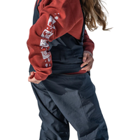 Volcom - Creston 3D Stretch Bib Overall - Black - Snowboard-Latzhose