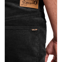 Volcom - Solver 5 Pocket Cord - Stealth - Straight Fit Pant