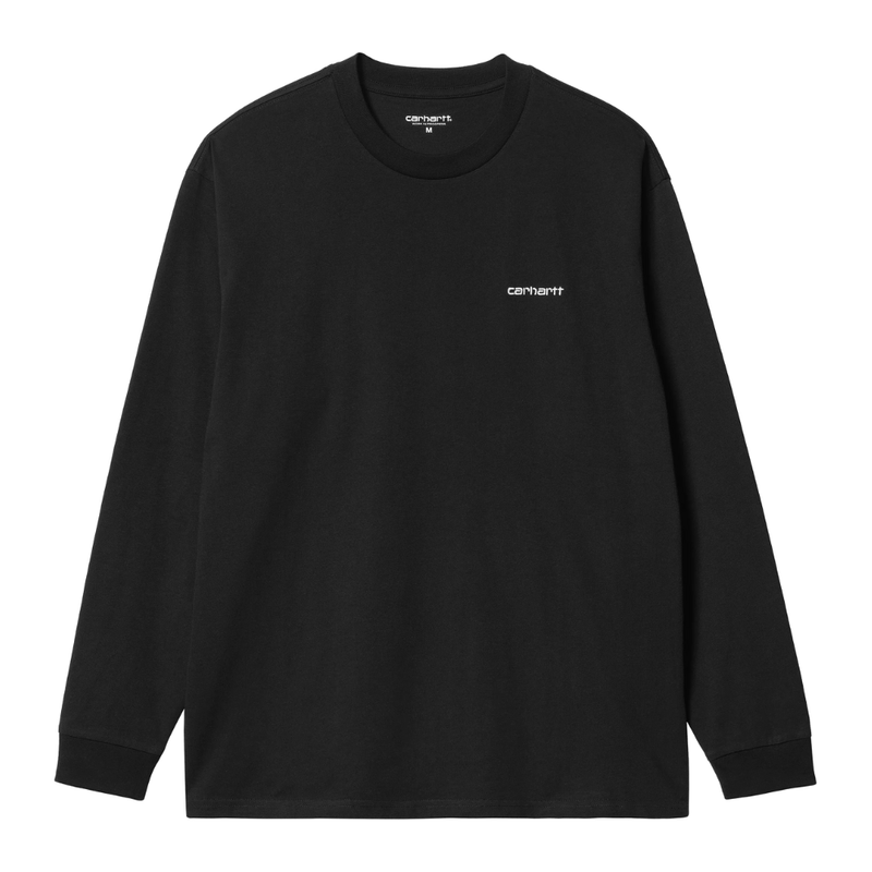L/S Script Embroidery T-Shirt