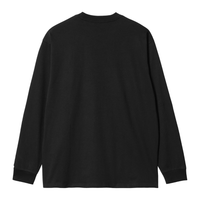 L/S Script Embroidery T-Shirt