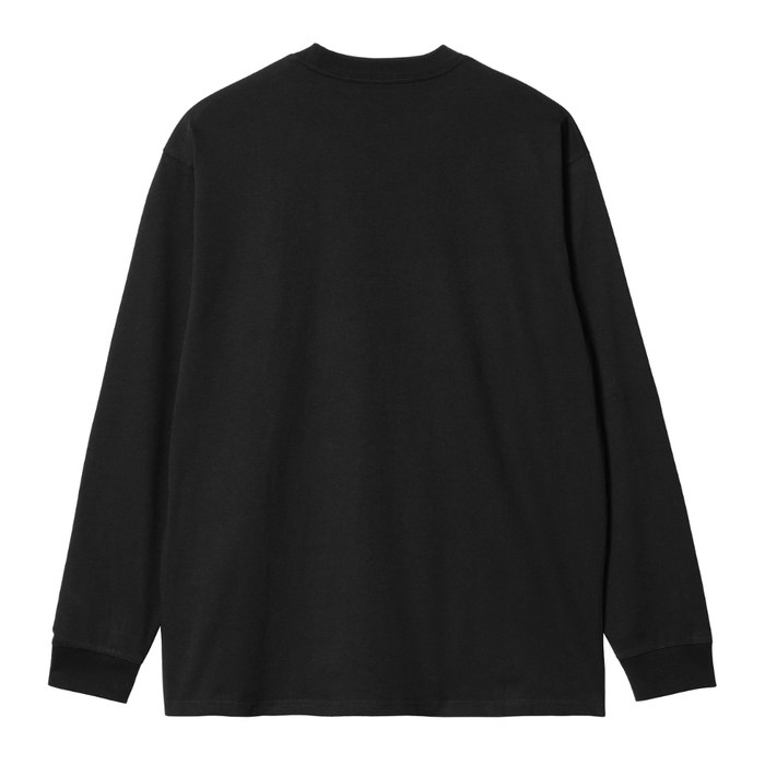 L/S Script Embroidery T-Shirt