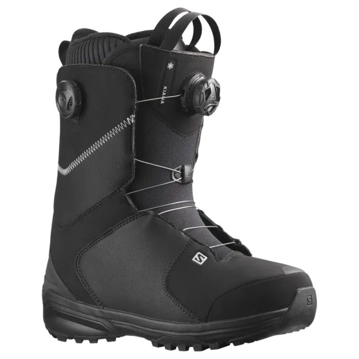 Kiana Dual Boa - Salomon - BLACK/BLACK/SILVER - Freeride Boot