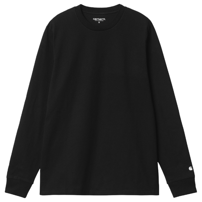 L/S Base T-Shirt - CARHARTT - BLACK/WHITE - Crew Sweater
