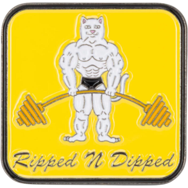 Ripped N Dipped Gold Pin - Rip N Dip - MULTI - Souvenirs