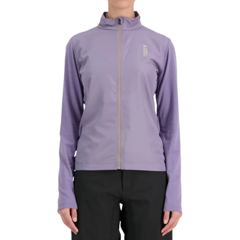 Redwood Wind Jersey - Mons Royale - THISTLE - Outdoorjacke