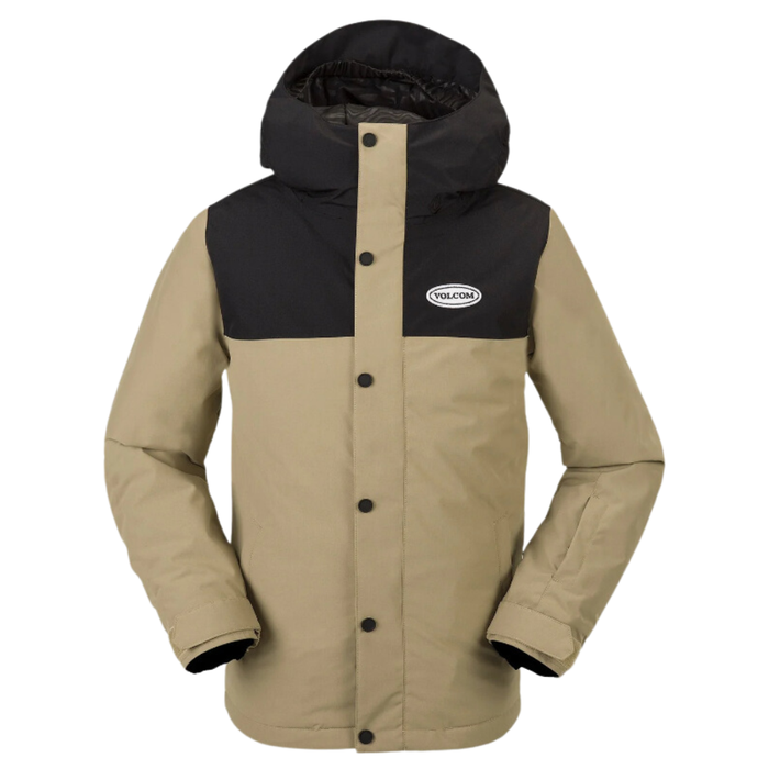 Stone.91 Ins Jacket - Volcom - DARK KHAKI - Snowboard-Jacke